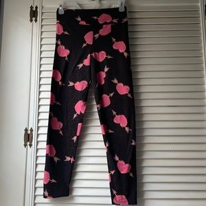 LuLaRoe One Size Valentines Leggings